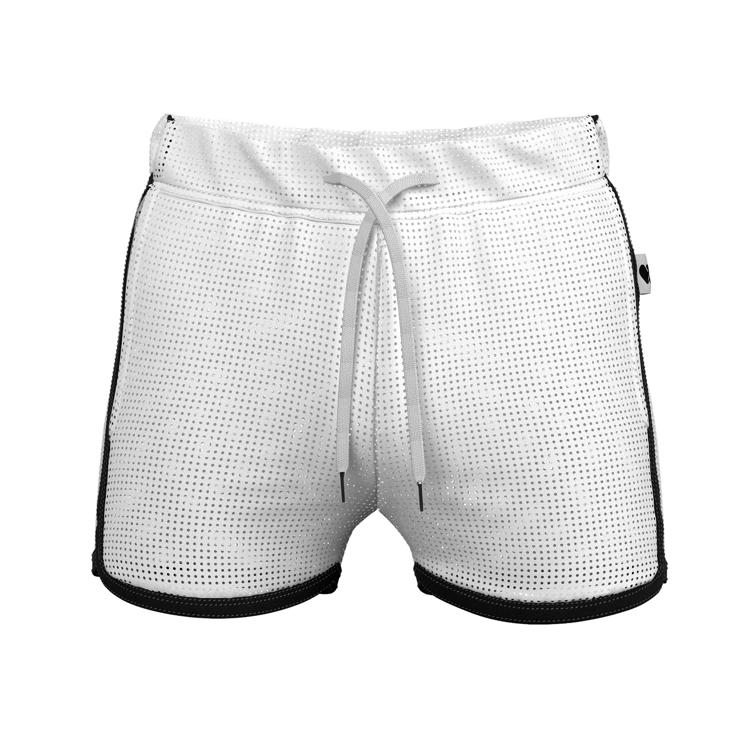 Men's Fitted 3 Inch Inseam Tight Lifting Shorts