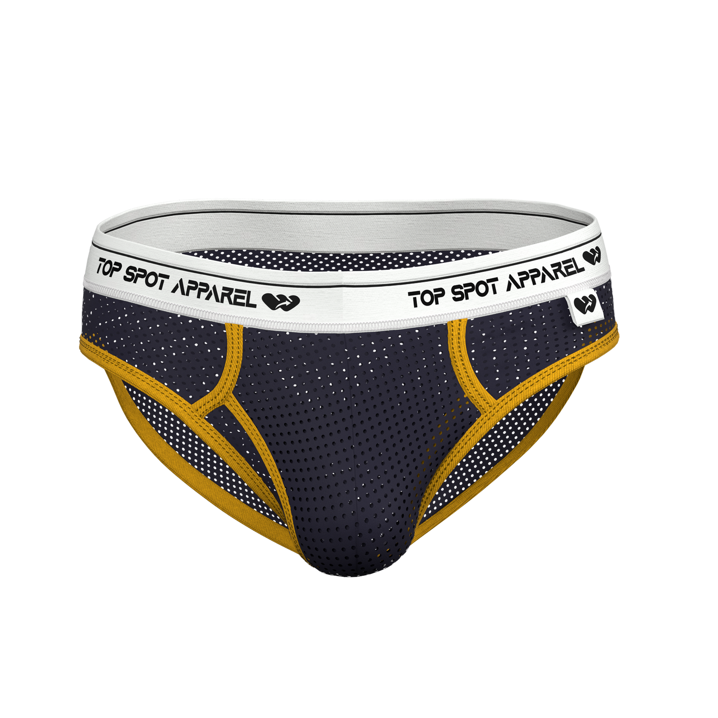 Men's Classic Mesh Briefs Breathable See Through Sexy Underwear