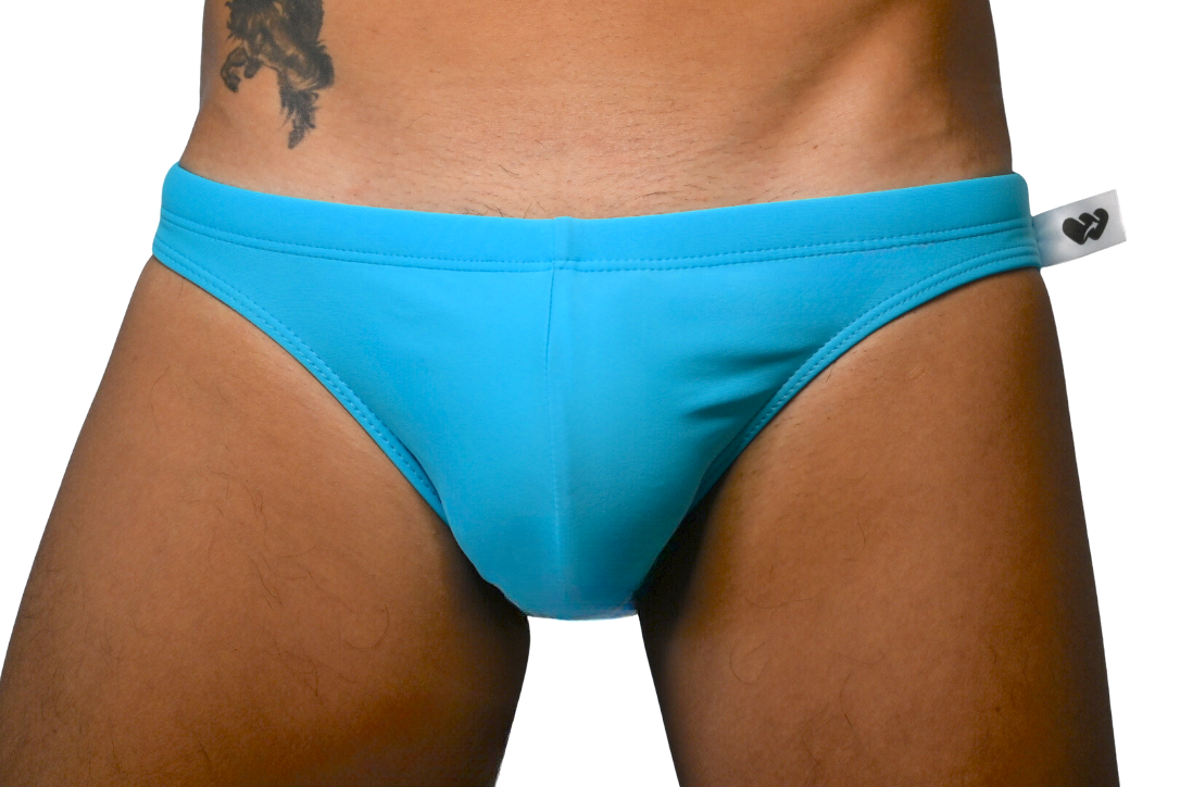 Men's Classic Side Swim Mini Briefs, Solid Color
