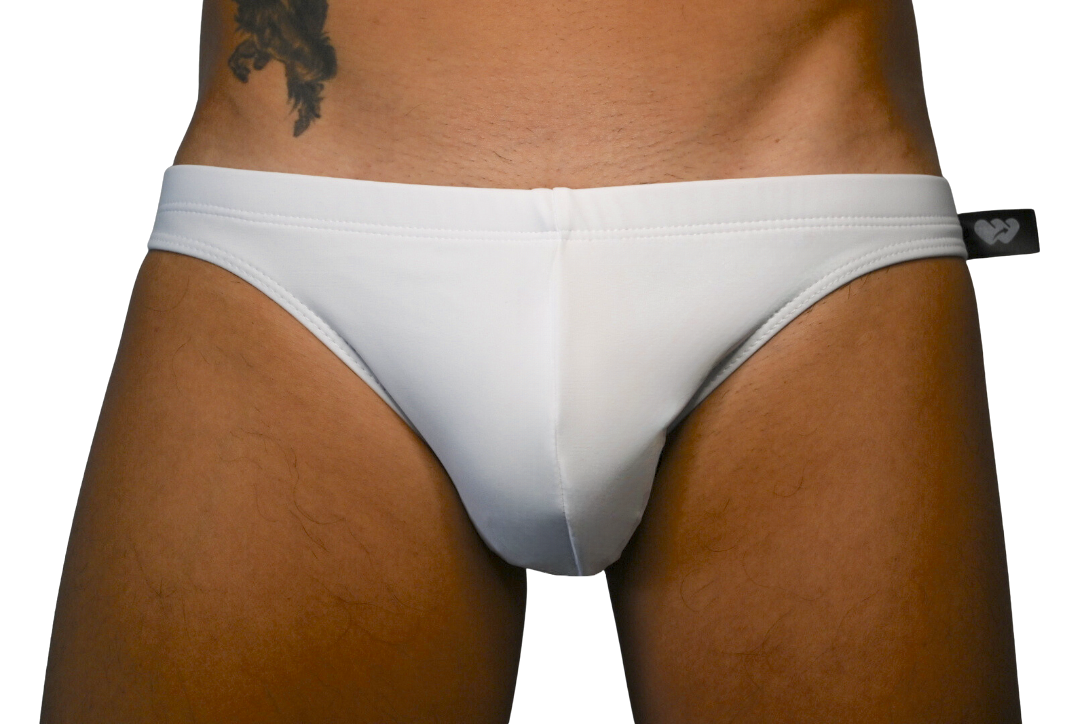 Men's Classic Side Swim Mini Briefs, Solid Color