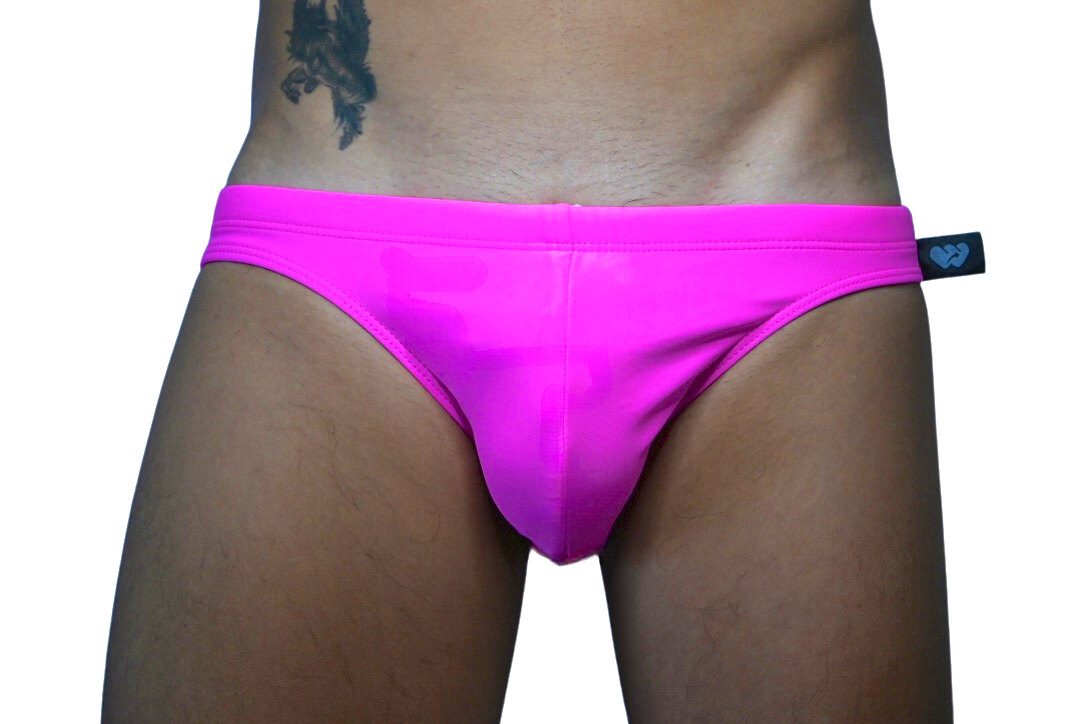 Men's Classic Side Swim Mini Briefs, Solid Color