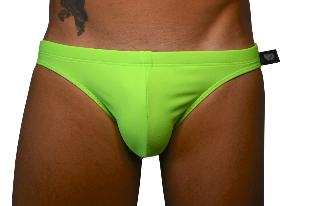 Men's Classic Side Swim Mini Briefs, Solid Color