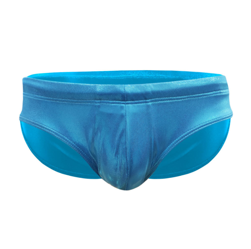 Men's Metallic Swim Briefs - Fabulous Bathing Suit For Vacation, Pool Party, Resort Wear (Sizes M-XXL)