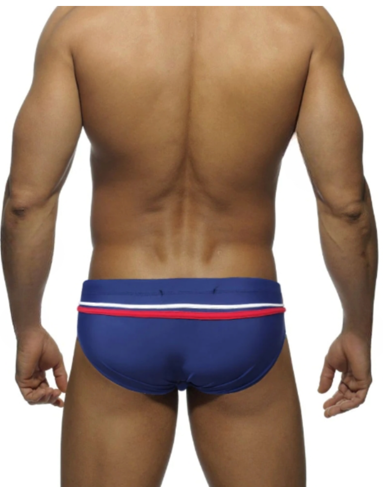 Men's Striped Beach Bathing Suit
