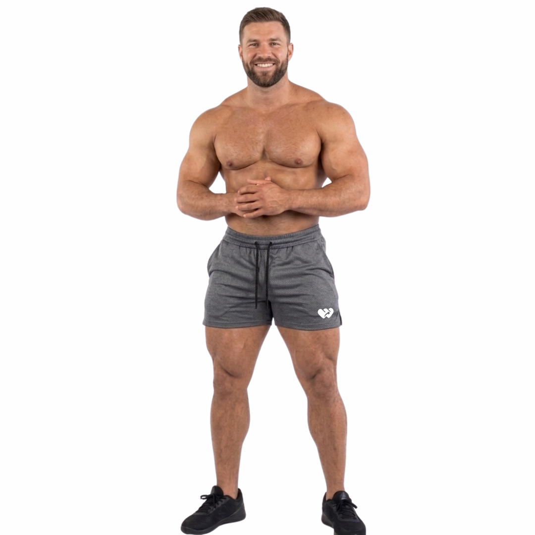 Men's Lightweight Athletic Gym Shorts