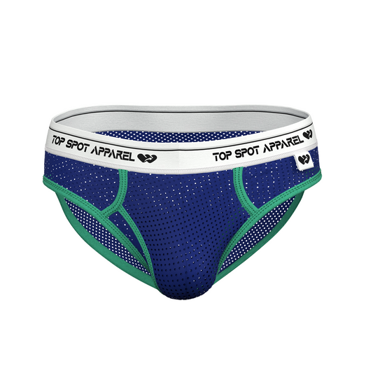 Men's Classic Mesh Briefs Breathable See Through Sexy Underwear