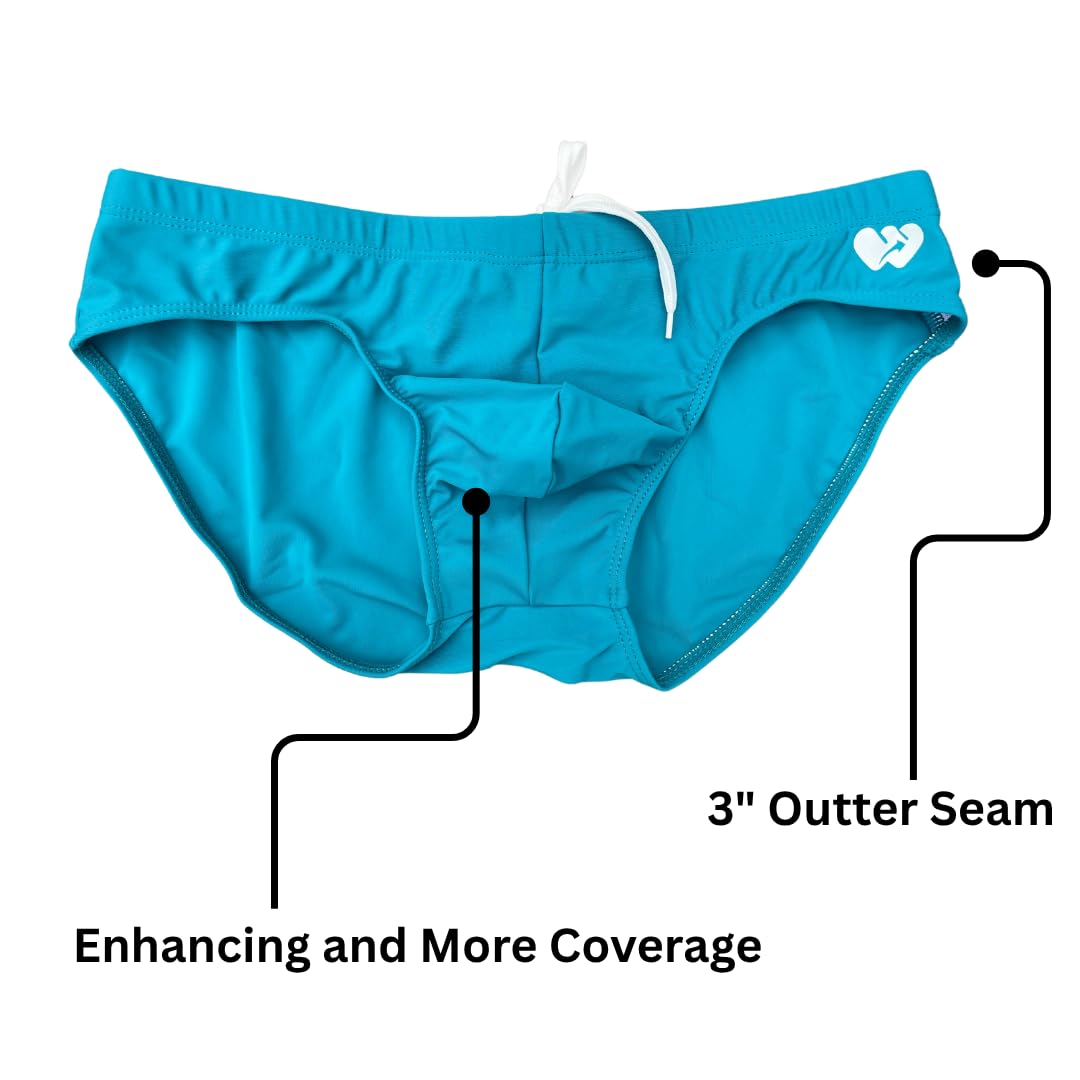 Men's Physique Swim Briefs Athletic Cut