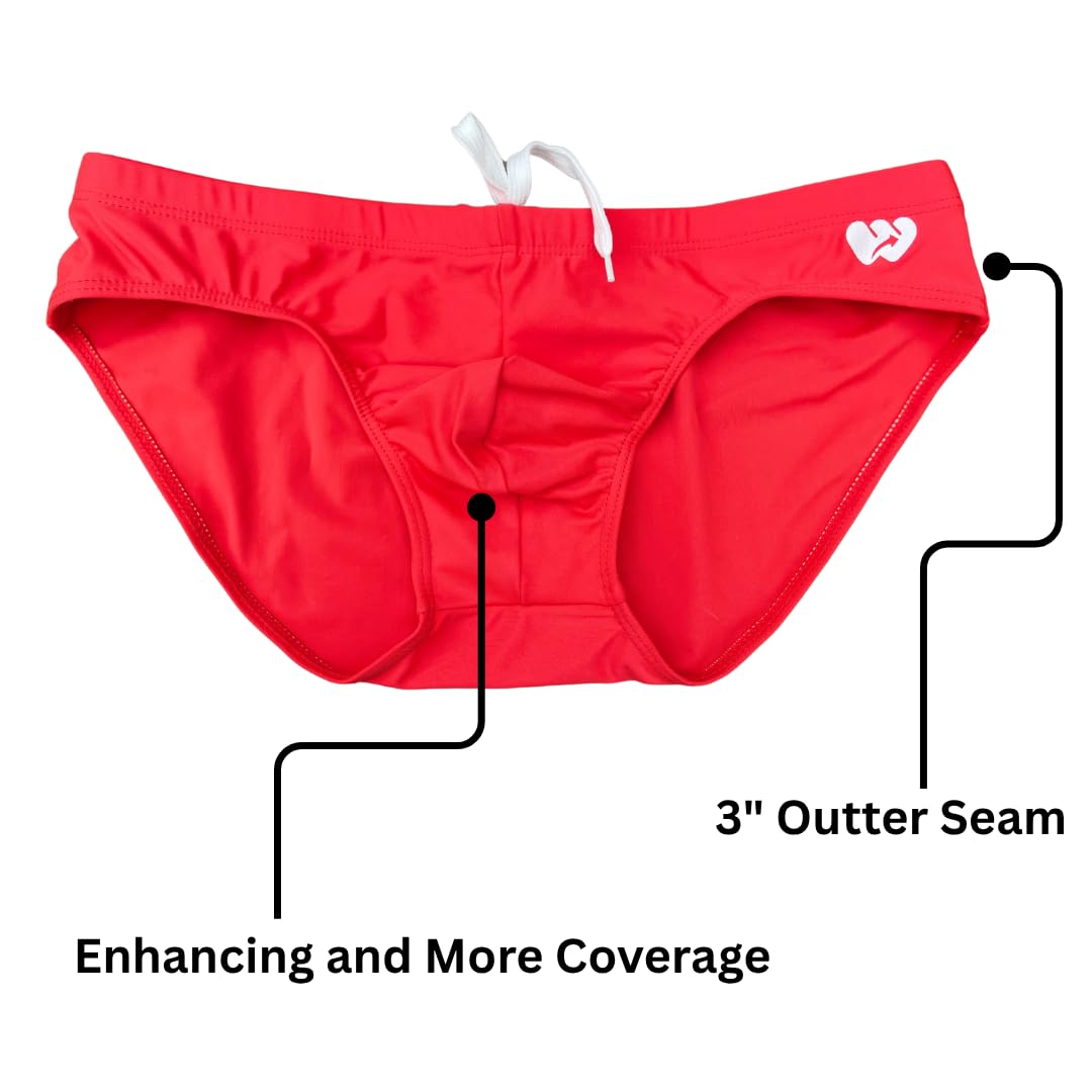 Men's Physique Swim Briefs Athletic Cut