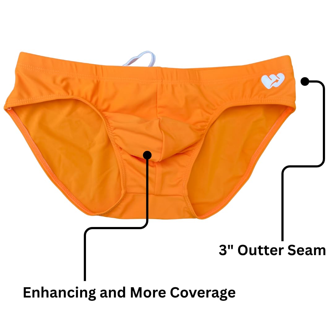 Men's Physique Swim Briefs Athletic Cut