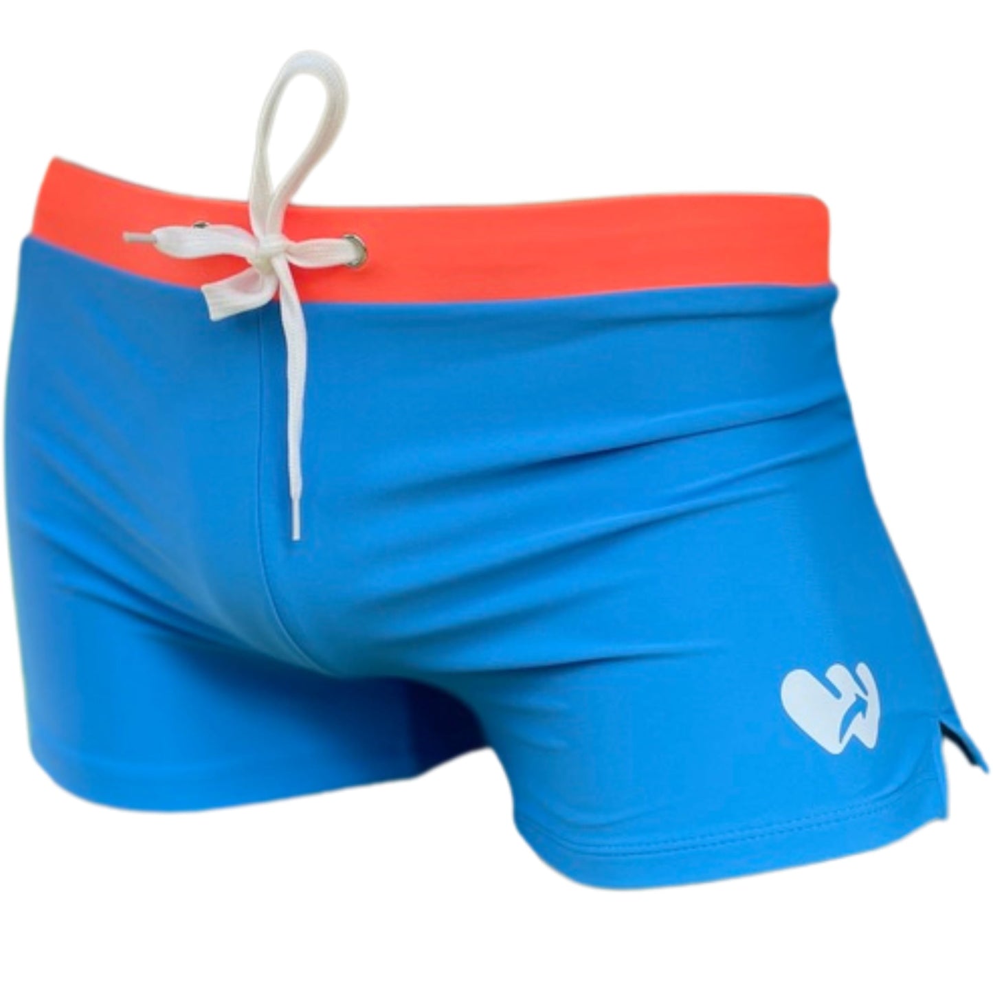 Men's Square Cut Swim Trunks and Drag Suit, Back Pocket